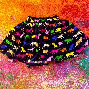 Cheetah Print Mini Skirt